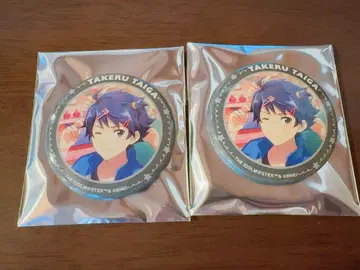 sideM 리메쇼 캔뱃지 타이가 타케루 2세트