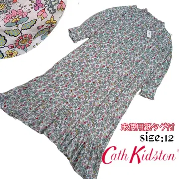 [미사용] CathKidston 캐스키드슨 긴팔 꽃무늬 원피스 12