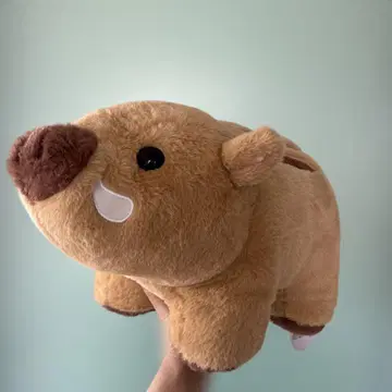 숲의 멧돼지 이야기 BIG 봉제 인형 멧돼지 베이지 멧돼지 이노시시