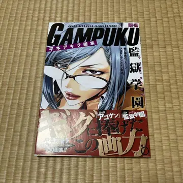 히라모토 아키라 화집 GAMPUKU 안복