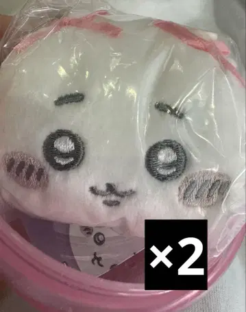 치이카와 마스코트 거울 리본 가챠 2개 세트