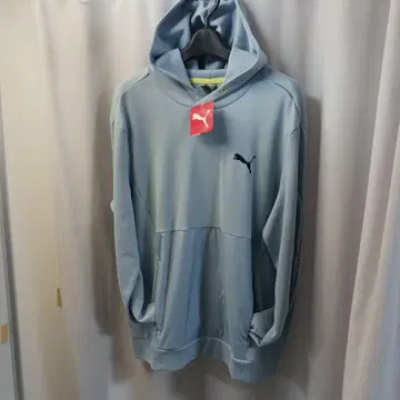 PUMA 후드 부착 후드티 라이트 블루