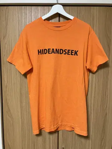 Hide&Seek 오렌지 T셔츠 M