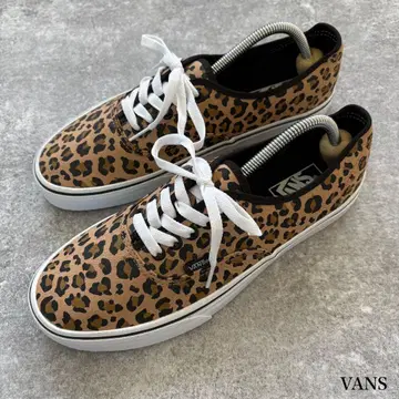 [ VANS ] 반스 오센틱 스니커즈 레오파드(28.0) 미사용