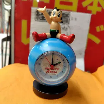 마이티 아톰 피규어 부착 시계