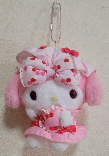 산리오 마이멜로디 즐거운 호캉스 봉제 인형 마스코트