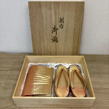 일본 의류 조리 클러치백 세트