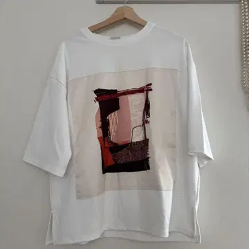 Casper John 아트 프린트 반팔 T셔츠
