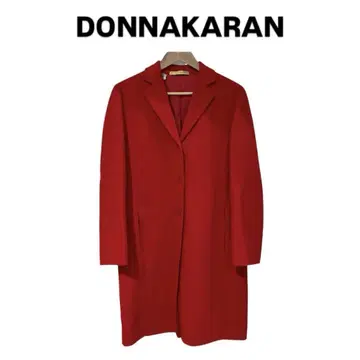 [ M3 ] DONNA KARAN 레드 롱 코트