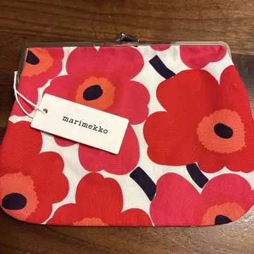 marimekko 플라워 패턴 파우치