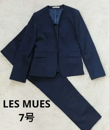 레미유 LES MUES 노카라 수트 셋업 네이비