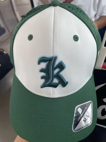 marucci 야구 모자 M/L 화이트/그린