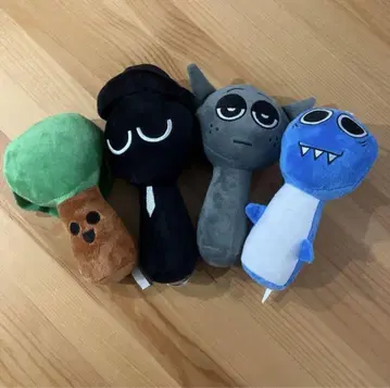 [ 미사용 새상품 ] 스플랜키 봉제 인형 4개 세트 묶음 판매