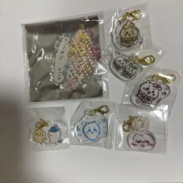 치이카와 참 아크릴 스탠드 키링 7개 세트