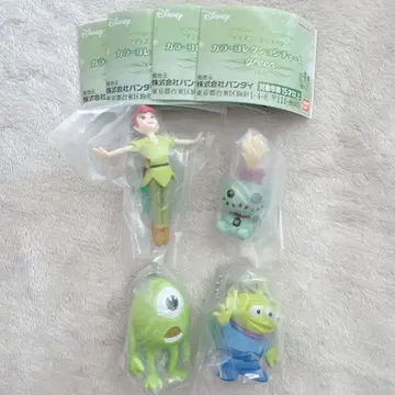 디즈니 캐릭터 컬러 컬렉션 참 green 전 4종 컴프