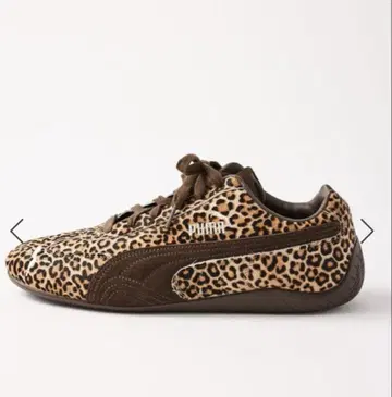 PUMA SPEEDCAT 미사용 새상품 레오파드 무늬 스니커즈