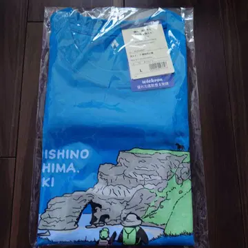 몽벨 montbell 지역 한정 T셔츠 오키 노시마초 한정 터콰이즈