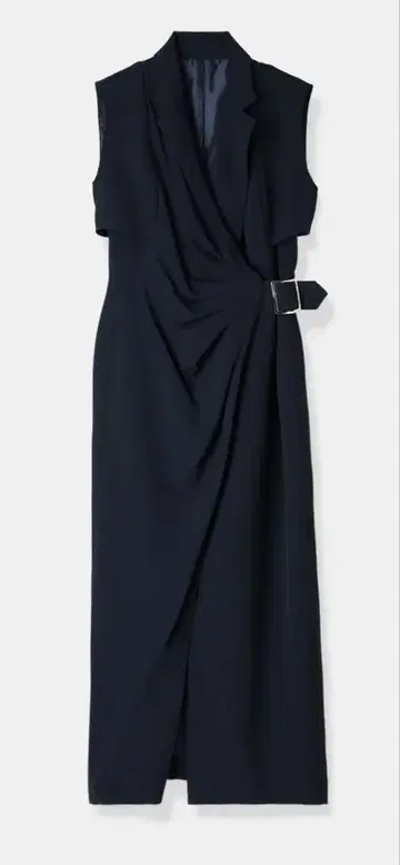 [ laubeblanc ] SidebuckleDrapeDress