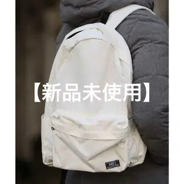 [ 새상품 ] a.v.v MEI 데이팩 화이트 백팩 나일론 화이트