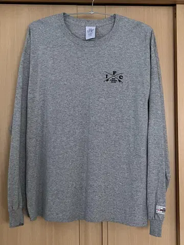 아이리 낚시 클럽 새상품급 긴팔 T셔츠 XL 그레이