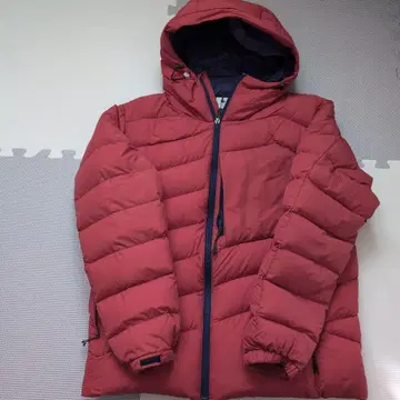 Mizuno 브레스 서모 다운 자켓 M 사이즈 빨간색