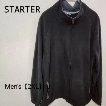 z21 [ STARTER ] 플리스 자켓 ( 남성용 2XL ) 블랙