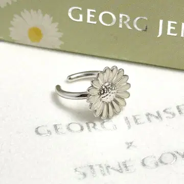 GEORG JENSEN STINE GOYA 데이지 이어커프 실버