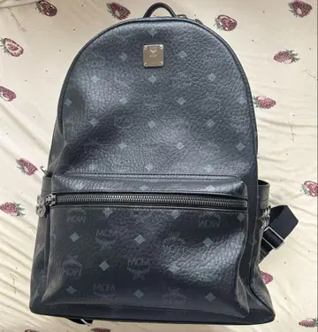 MCM 블랙 백팩