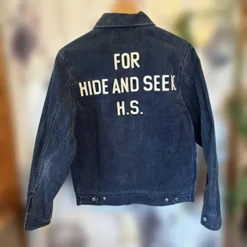 하이드앤시크 코듀로이 자켓 hide and seek S 사이즈