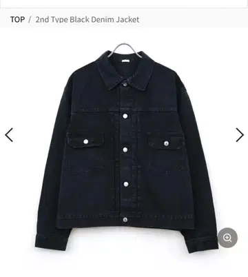 a.presse 2nd Type Black Denim Jacket