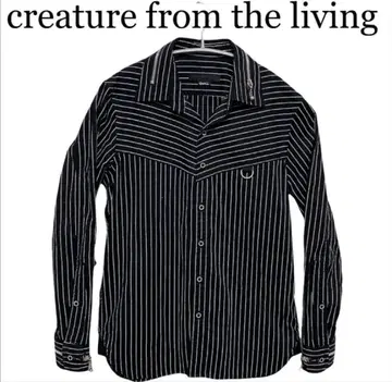 creature from the living 스트라이프 셔츠