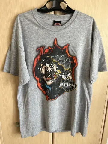 할리데이비슨 태즈매니안 데빌 T셔츠 L 루니