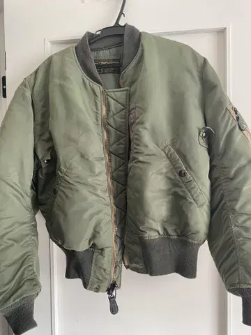 U.S. AIR FORCE MA-1 플라이트 자켓 올리브 그린