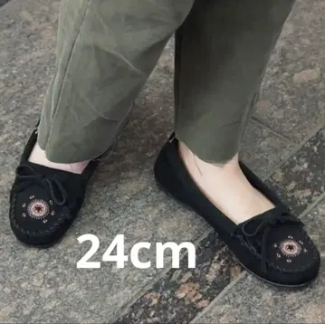 MINNETONKA 미네통카 모카신 비즈 모카신 플랫슈즈