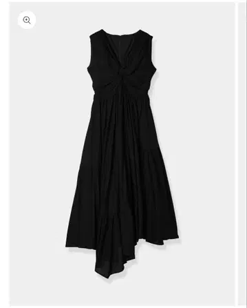 laubeblanc lrregular hem twist dress