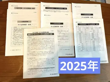 [ TAC ] 중소기업 진단사 중소기업 경영 정책 2025년, 2024년