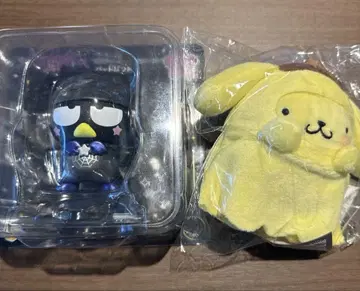 산리오 복권 바츠마루 폼폼푸딩 피규어 봉제 인형 참