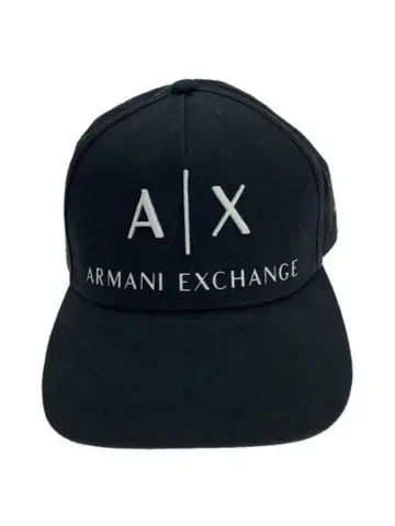 Armani Exchange 블랙 캡
