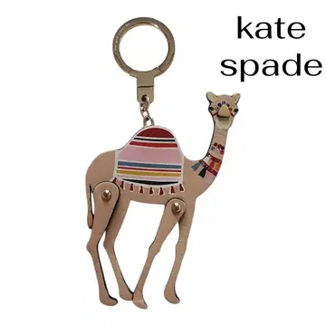 [ 레어 ] kate spade 백참 키링 낙타 카멜