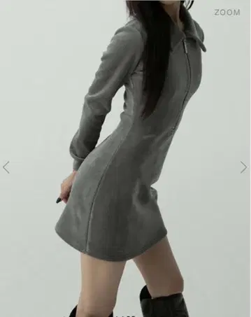 melt the lady bumpy mini dress 블랙