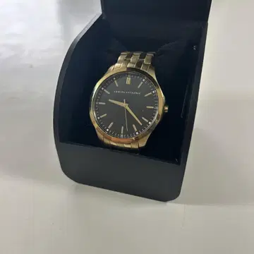 Armani Exchange 골드 아날로그 손목시계