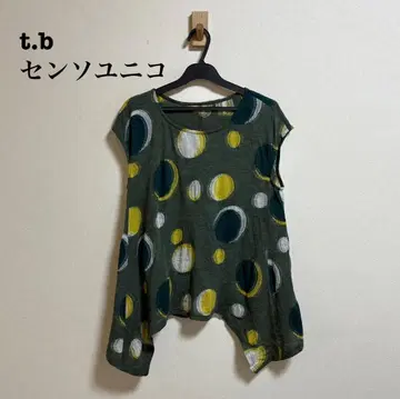 새상품급 t.b 티비 센소유니코 비대칭 티셔츠