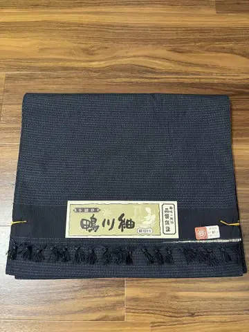 [ 5 ] 옷감 중고품 완품  남자 기모노 카모가와
