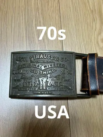 70s Levi Strauss & Co. 버클 벨트