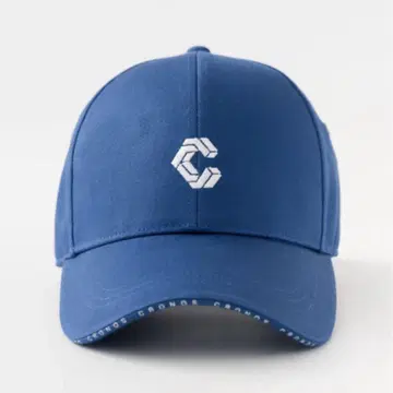 새상품 CRONOS 크로노스 캡 모자 블루 크로노스캡