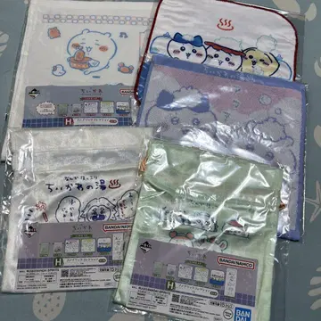 치이카와(먼작귀) 1번 복권 뭔가 포근한 치이카와 온천 5세트