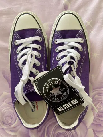 CONVERSE ALL STAR 100 퍼플 스니커즈