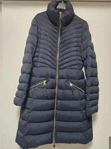 TOMMY HILFIGER 네이비 다운 자켓 여성용