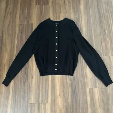 새상품급 PLST 플라스테 UV컷 레이온 블렌드 메탈 버튼 가디건
