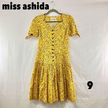 W0466 miss ashida 무릎 기장 원피스